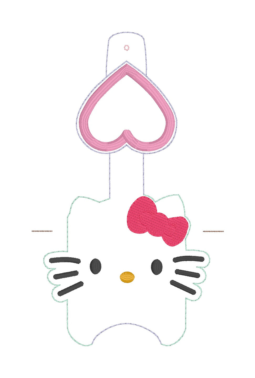 ITH 5x7 1oz Kitty Sanitizer Holder