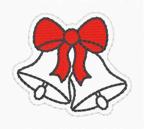 ITH 4x4 Holiday Bells Feltie