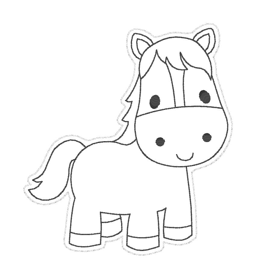 ITH 4x4 Farm Animals Dry Erase