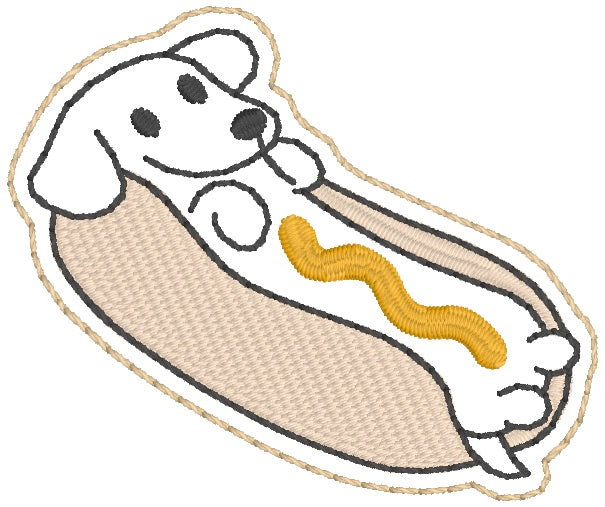 ITH 4x4 Hot Dog Feltie