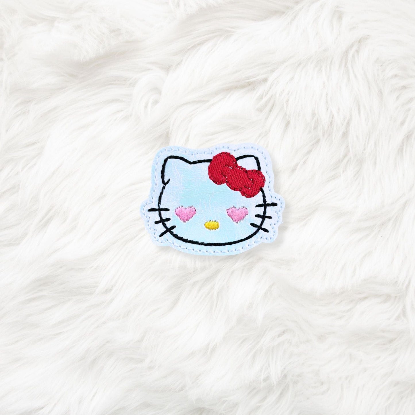 ITH 4x4 Kitty Hearts Feltie