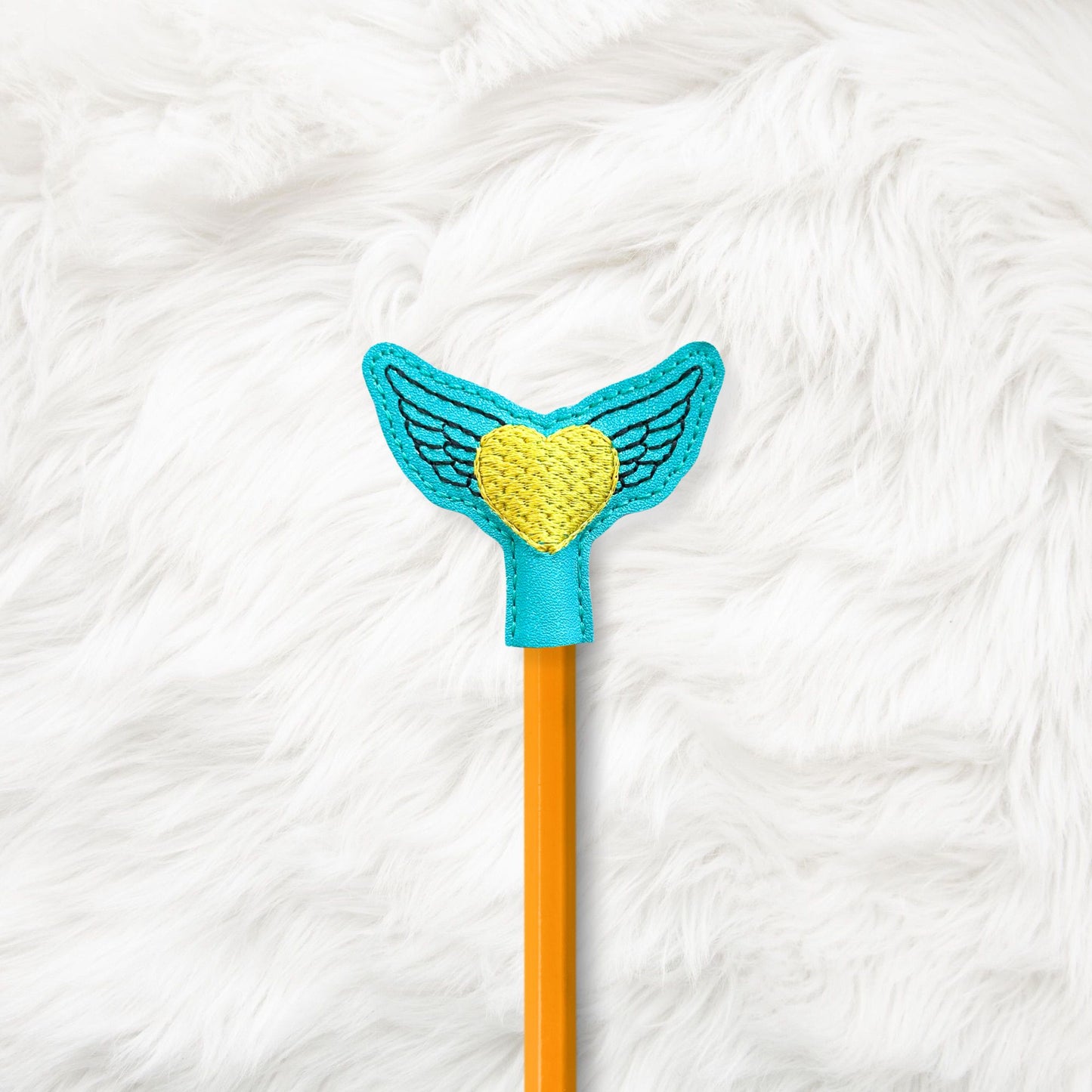 ITH 4x4 Heart Wings Pencil Topper