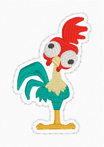 ITH 4x4 Island Chicken Feltie