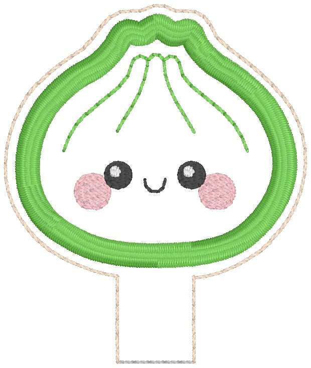 ITH 4x4 Kawaii Dumpling Appliqué Pencil Topper