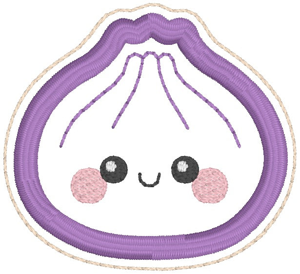 ITH 4x4 Kawaii Dumpling Appliqué Feltie