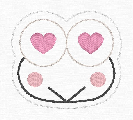 ITH 4x4 Frog Applique Feltie