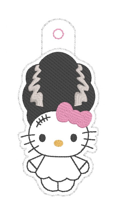 ITH 4x4 Kitty Bride Snaptab/Eyelet