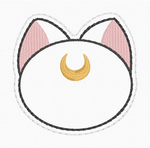 ITH 4x4 Moon Cat Feltie