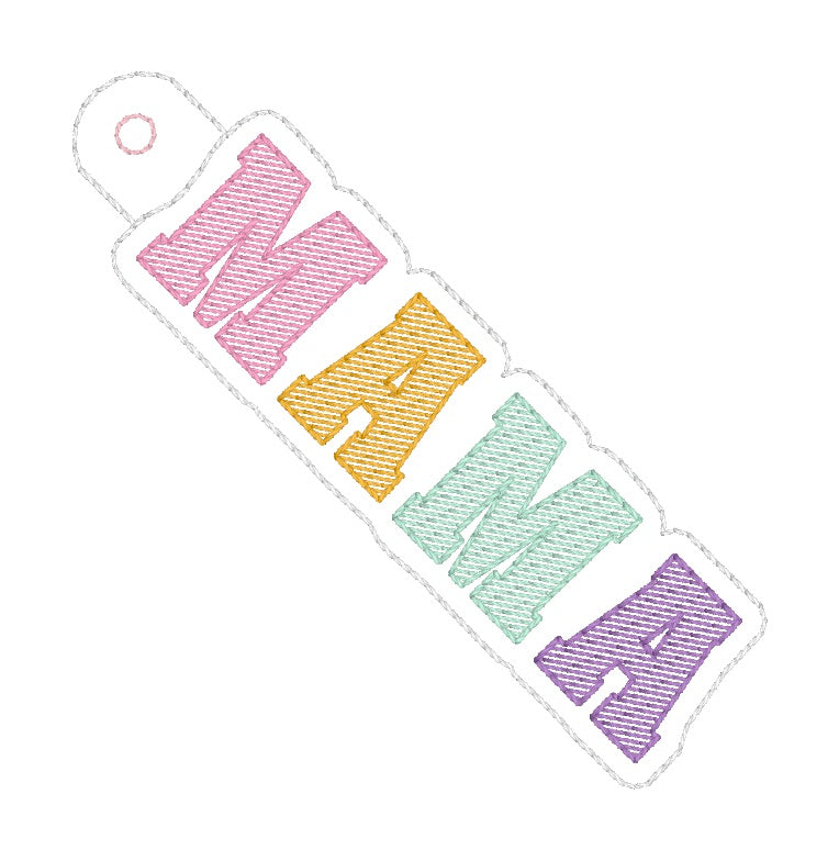 ITH 4x4, 5x7 Mama Snaptab/Eyelet