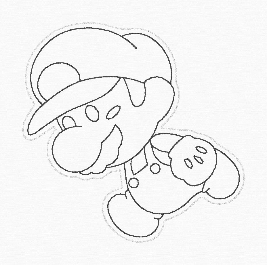 ITH 4x4 Plumber Dry Erase Characters