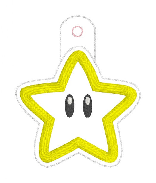 ITH 4x4 Star Appliqué Snaptab/Eyelet