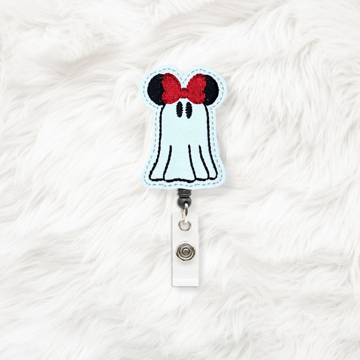 ITH 4x4 Ms Mouse Ghost Feltie