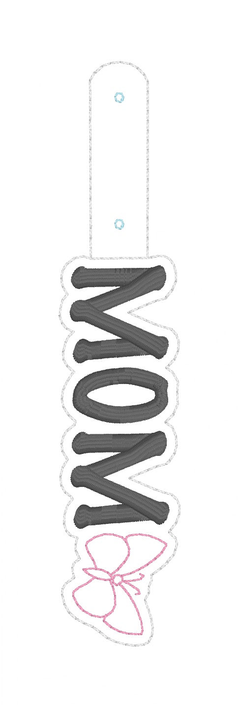 ITH 4x4, 5x7 MOM Snaptab/Eyelet