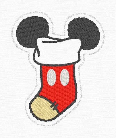 ITH 4x4 Mouse Stocking Feltie