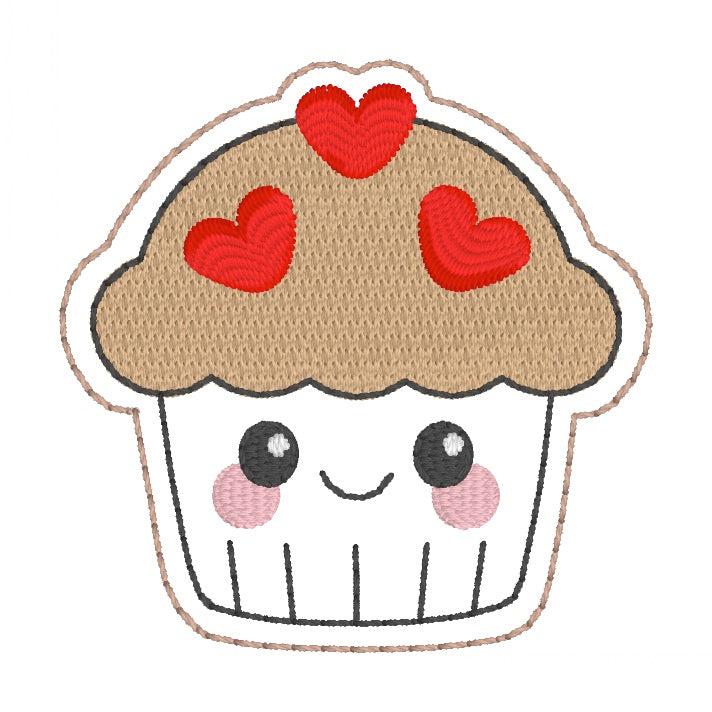 ITH 4x4 V Day Muffin Feltie