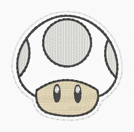 ITH 4x4 Mushroom Feltie