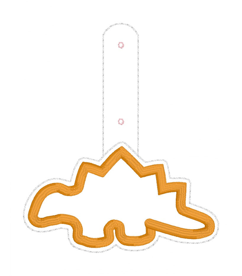 ITH 4x4 Dino Nugget 2 Applique Snaptab/Eyelet