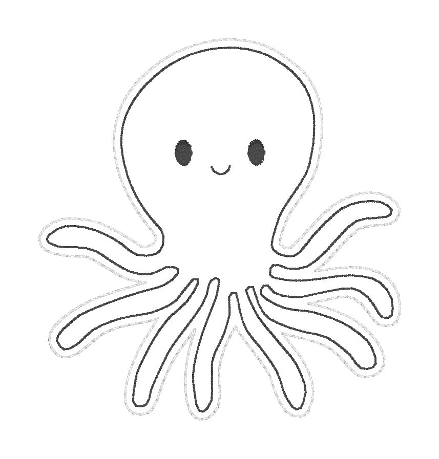 ITH 4x4 Sea Creatures Dry Erase