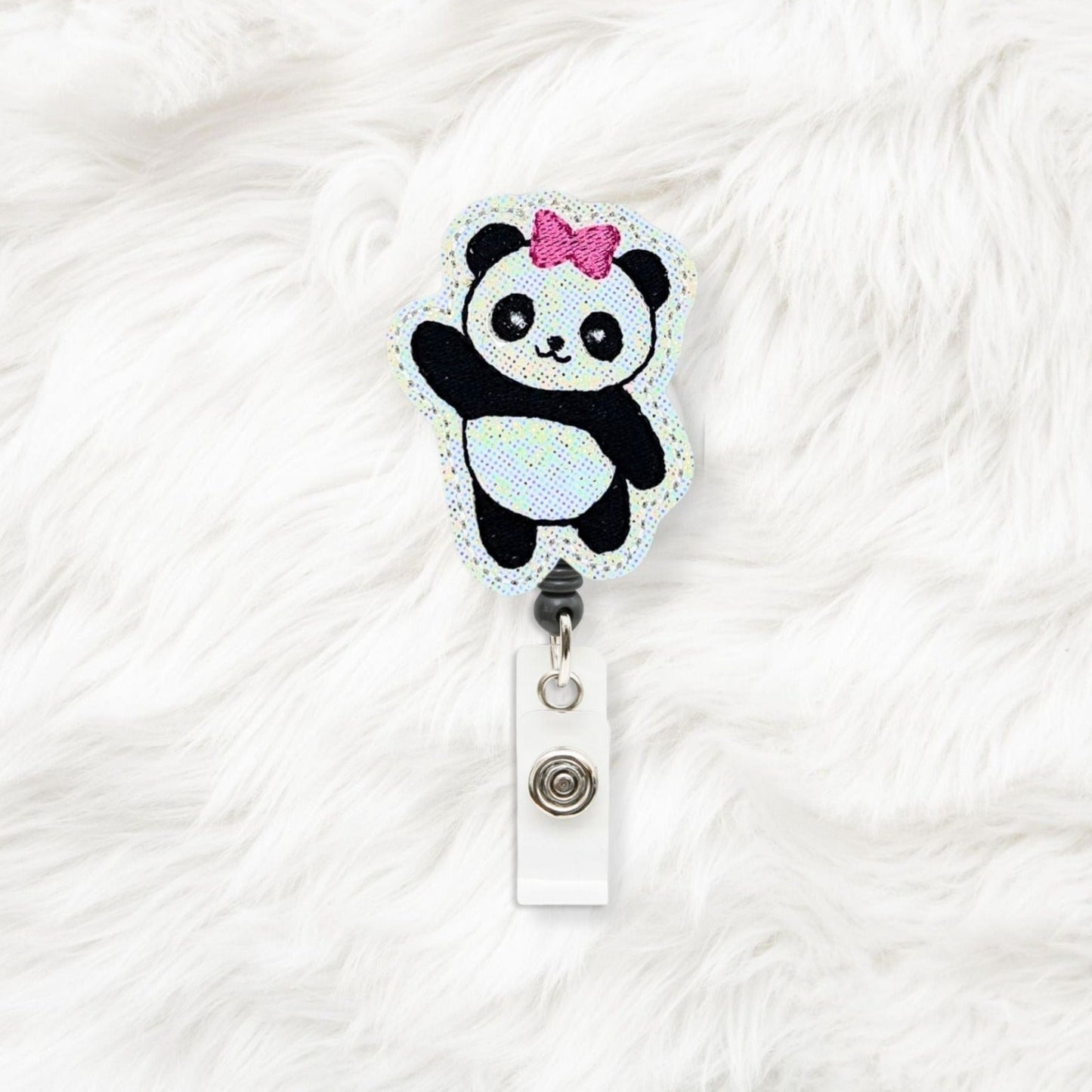 ITH 4x4 Panda W Bow Feltie