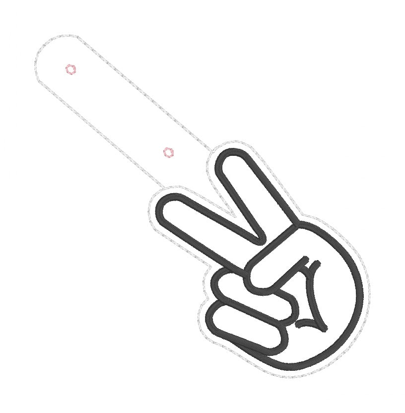 ITH 4x4 Peace Snaptab/Eyelet