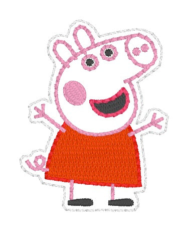 ITH 4x4 Sister Piggy Feltie