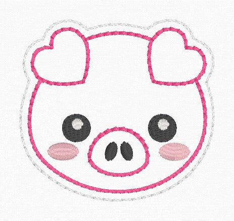 ITH 4x4 Piggy Feltie
