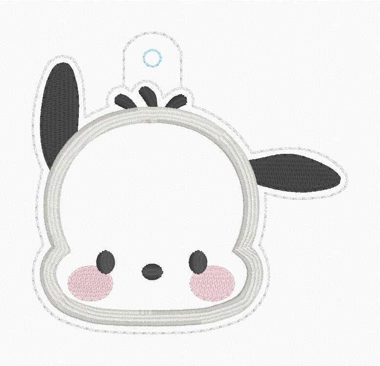 ITH 4x4 Puppy Appliqué Snaptab/Eyelet