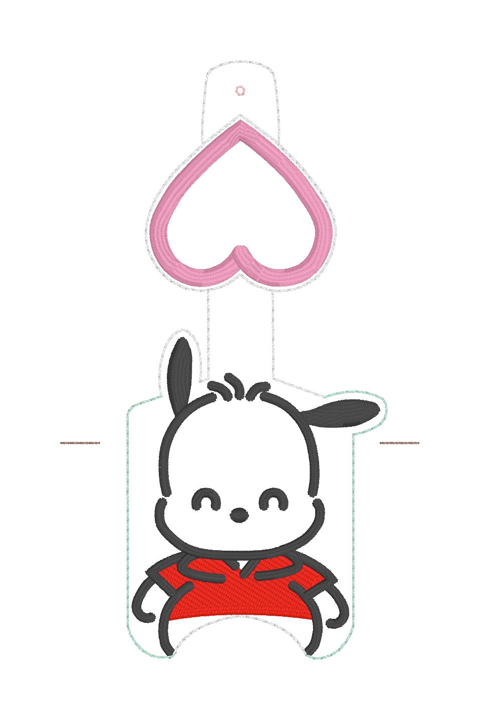 ITH 5x7 1oz Kitty Friend Sanitizer Holder