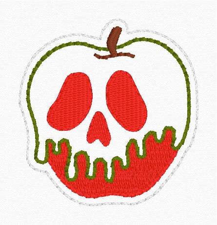 ITH 4x4 Poison Apple Feltie