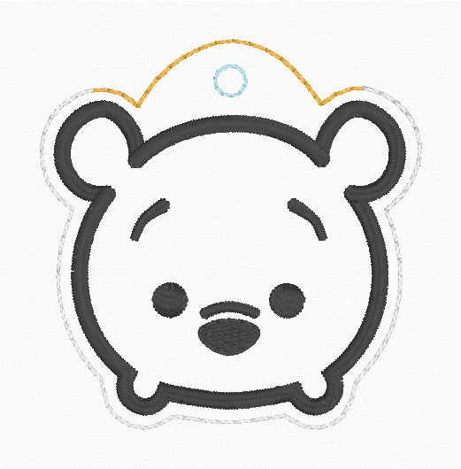ITH 4x4 Teddy Bear Air Tag Holder