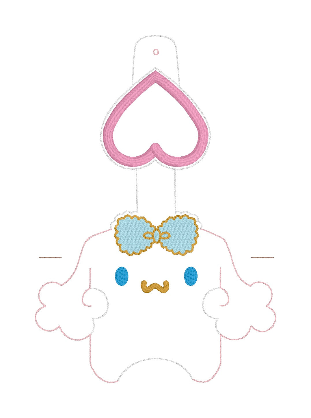 ITH 5x7 1oz P Kitty Friend Sanitizer Holder