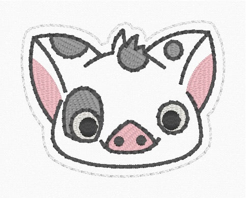 ITH 4x4 Island Piggy Feltie