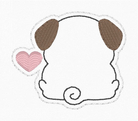 ITH 4x4 Pug Feltie