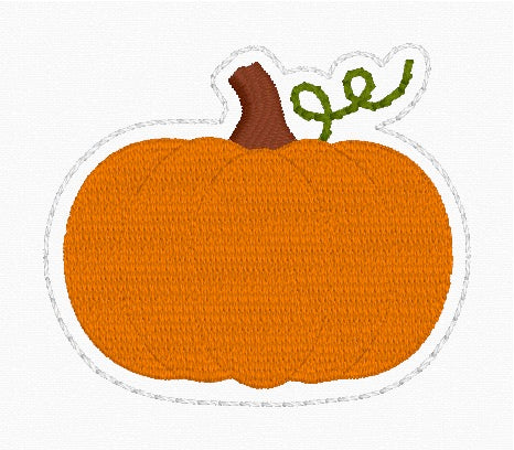 ITH 4x4 Pumpkin Feltie