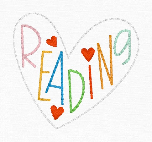 ITH 4x4 Reading Feltie
