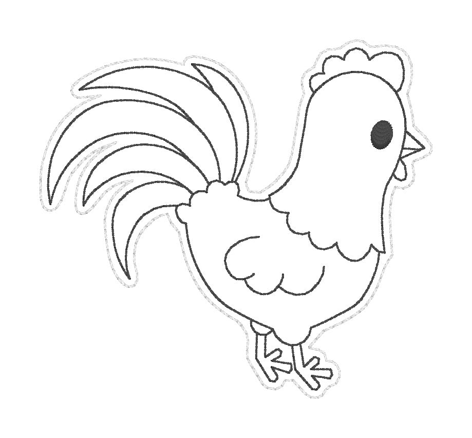 ITH 4x4 Farm Animals Dry Erase