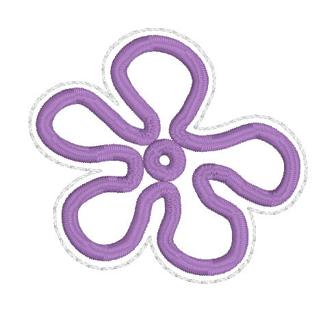 ITH 4x4 Flower Feltie