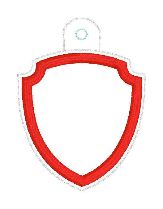ITH 4x4 Badge Appliqué Snaptab/Eyelet
