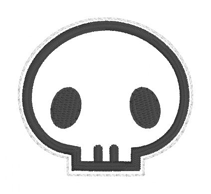 ITH 4x4 Skull Feltie