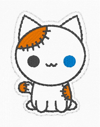 ITH 4x4 Spooky Kitty Feltie