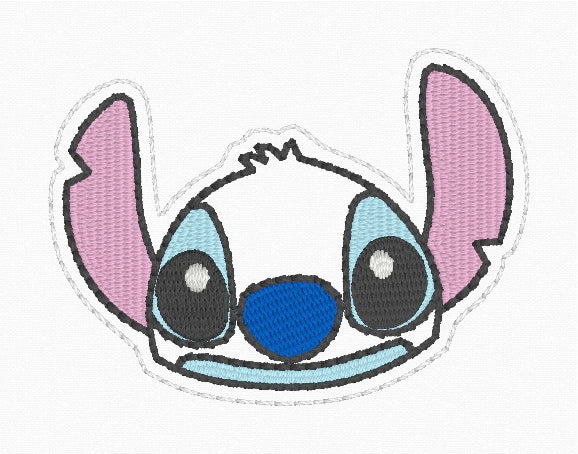 ITH 4x4 Blue Alien Feltie