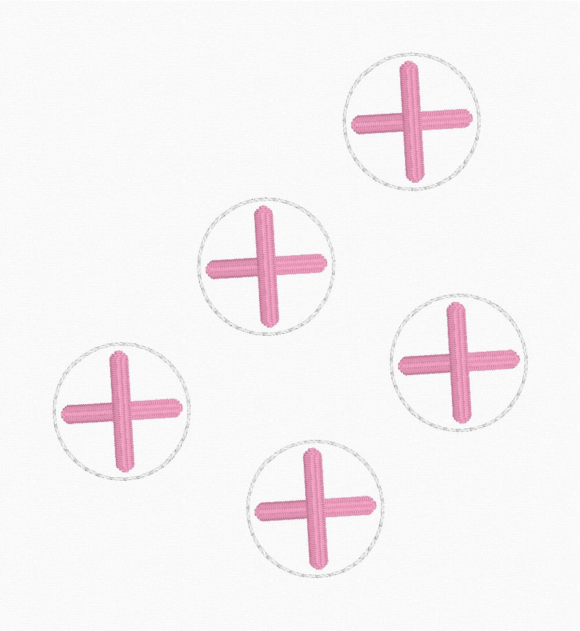 ITH 5x7 Bear Tic Tac Toe
