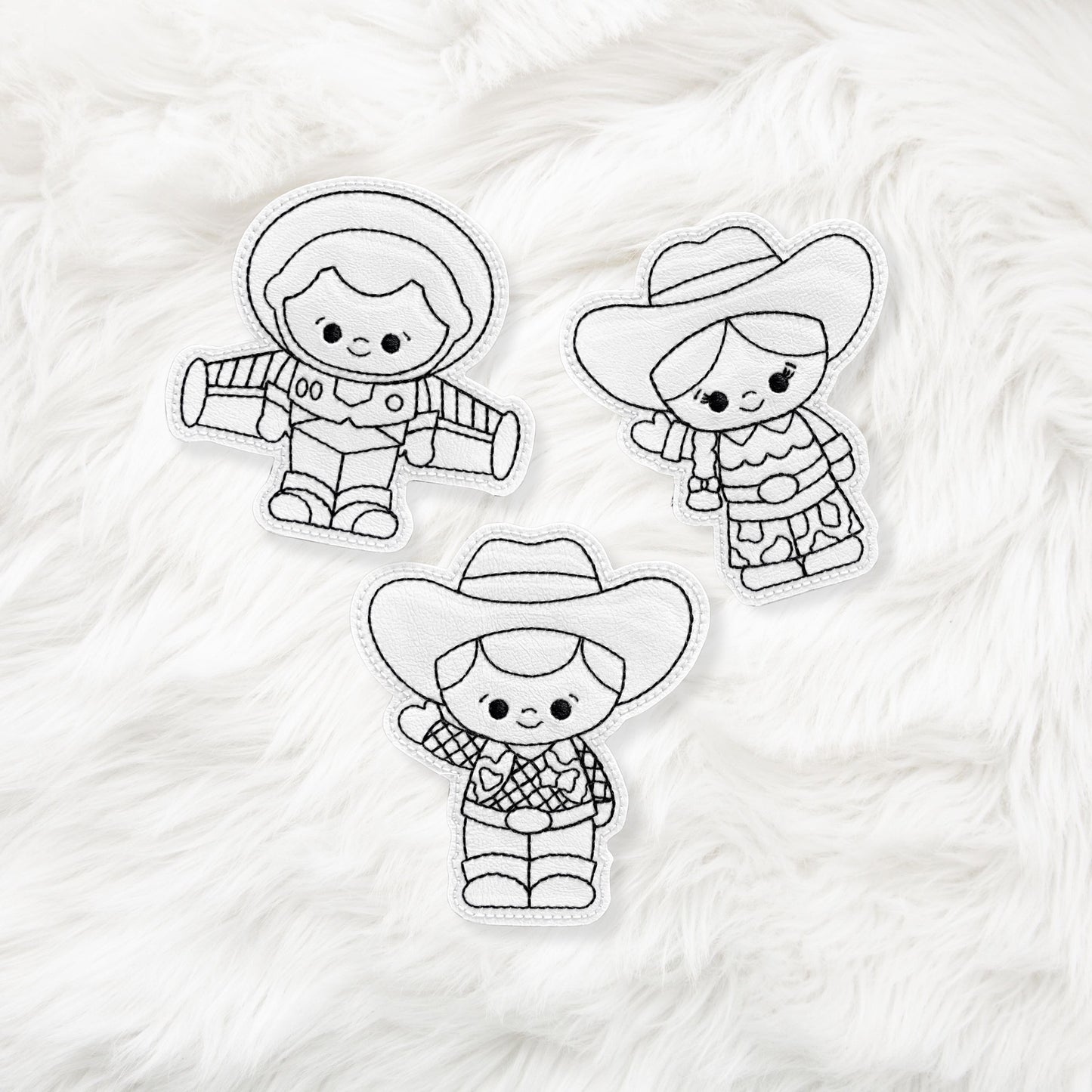 ITH 4x4 Toys Dry Erase Coloring Characters