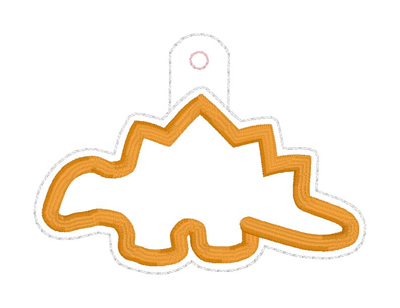 ITH 4x4 Dino Nugget 2 Applique Snaptab/Eyelet