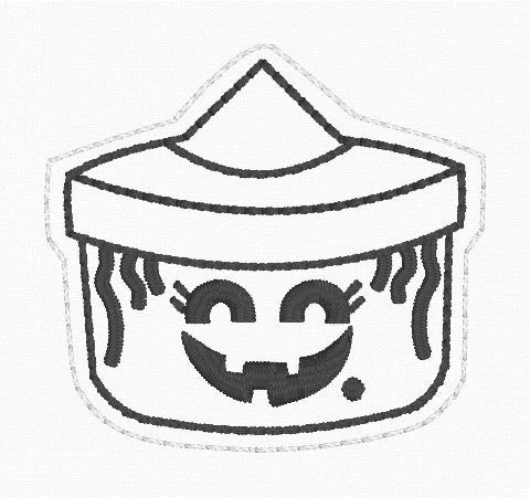 ITH 4x4 Halloween Bucket Felties