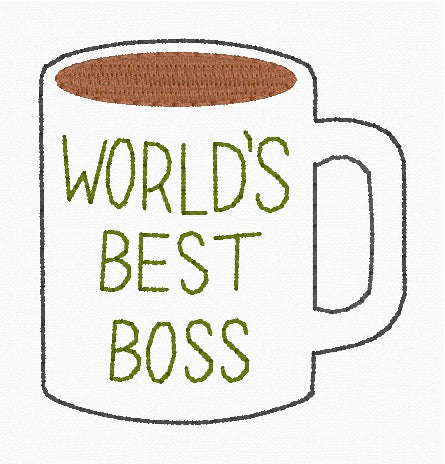ITH 4x4 World's Best Boss Feltie