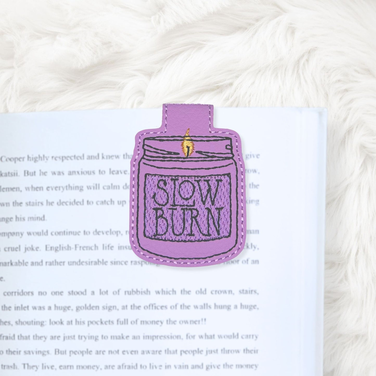 ITH 4x4 Slow Burn Foldover Magnetic Bookmark