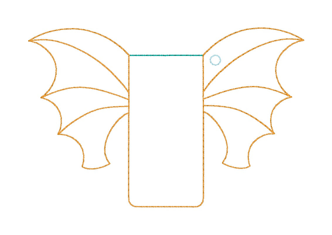 ITH 5x7 Bat Lip Balm Holder