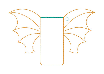 ITH 5x7 Bat Lip Balm Holder