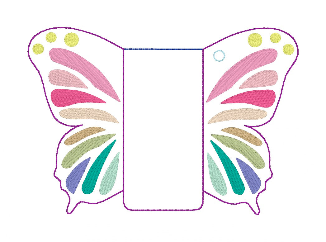 ITH 5x7 Butterfly Lip Balm Holder